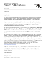 Parent Letter 4.21.2020