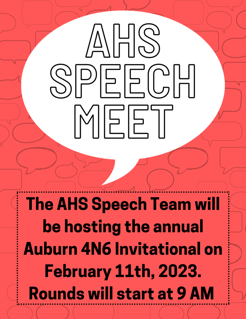 AHS Speech Meet